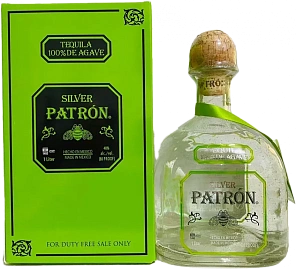 Текила Patron Silver 1 л в подарочной упаковке