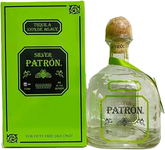 Текила Patron Silver 1 л в подарочной упаковке