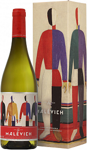 Белое Сухое Вино Grupo Jorge Ordonez Malevich Botani Malaga 2018 г. 0.75 л Gift Box