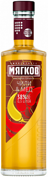 Ликер Мягков Чили & Мед 0.5 л