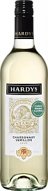 Вино Stamp Chardonnay Semillon South Eastern Australia GI Hardy's 0.75 л
