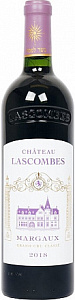 Красное Сухое Вино Chateau Lascombes 2018 г. 0.75 л