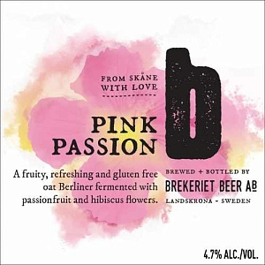 Пиво Brekeriet Pink Passion Can 0.33 л