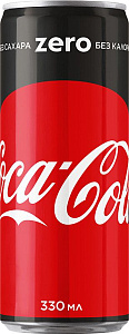 Напиток Coca-Cola Zero Can 0.33 л