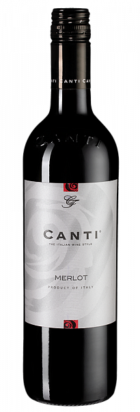Вино Canti Merlot Demi Sec 0.75 л