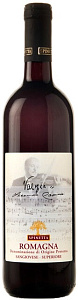 Красное Сухое Вино Cantina Spinetta Valzer Romagna Sangiovese Superiore DOP 0.75 л