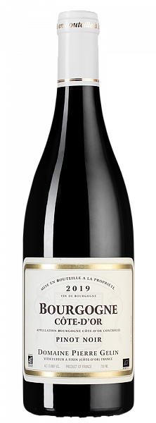 Вино Bourgogne Pinot Noir 2020 г. 0.75 л