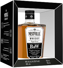 Виски Nestville Whisky Black & White 0.7 л Gift Box