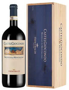 Красное Сухое Вино Brunello di Montalcino Castelgiocondo Frescobaldi 2019 г. 1.5 л в подарочной упаковке
