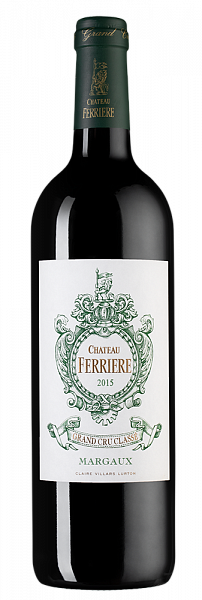 Вино Chateau Ferriere 2015 г. 0.75 л