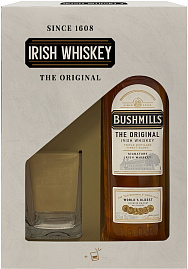 Виски Bushmills Original with glass 0.7 л Gift Box