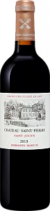 Красное Сухое Вино Chateau Saint-Pierre Saint-Julien AOC 2013 г. 0.75 л