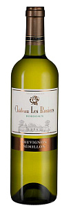 Белое Сухое Вино Chateau Les Rosiers Blanc 2020 г. 0.75 л