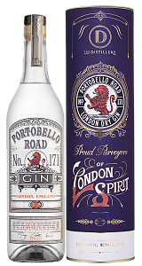 Джин Portobello Road London Dry Gin 0.7 л Gift Box