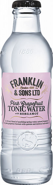 Тоник Franklin & Sons Pink Grapefruit with Bergamot Glass 0.2 л