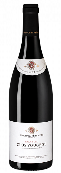 Вино Clos Vougeot Grand Cru 2013 г. 0.75 л