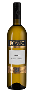Белое Полусухое Вино Romio Pinot Grigio 2020 г. 0.75 л