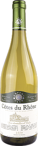 Белое Сухое Вино Expert Club Cotes-du-Rhone 2019 г. 0.75 л