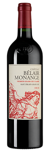 Красное Сухое Вино Chateau Belair Monange 2015 г. 0.75 л