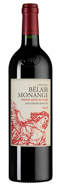 Вино Chateau Belair Monange 2015 г. 0.75 л