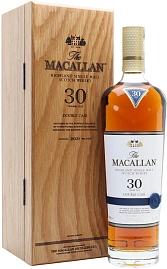 Виски Macallan Double Cask 30 Years Old 0.7 л в подарочной упаковке