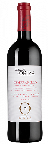 Вино Condado de Oriza Tempranillo 2020 г. 0.75 л