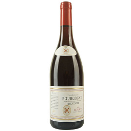 Вино Jean Lefort Bourgogne Pinot Noir 2019 г. 0.75 л