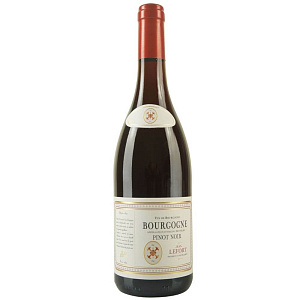 Красное Сухое Вино Jean Lefort Bourgogne Pinot Noir 2019 г. 0.75 л