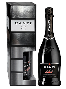 Белое Сладкое Игристое вино Canti Asti New Design 0.75 л Gift Box