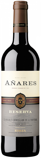 Вино Anares Reserva 0.75 л
