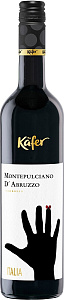 Красное Сухое Вино Kafer Montepulciano d'Abruzzo 0.75 л