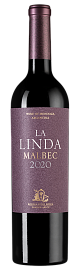 Вино Malbec La Linda 0.75 л