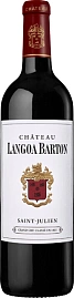 Вино Chateau Langoa Barton Saint-Julien AOC 2009 г. 0.75 л