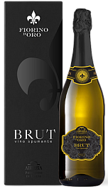 Игристое вино Fiorino d'Oro Brut 0.75 л Gift Box