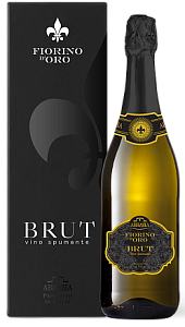 Белое Брют Игристое вино Fiorino d'Oro Brut 0.75 л Gift Box