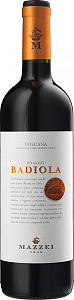 Красное Сухое Вино Toscana IGT Poggio Badiola 2020 г. 0.75 л