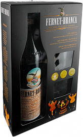 Ликер Fernet Branca 2 Shots 0.5 л Gift Box
