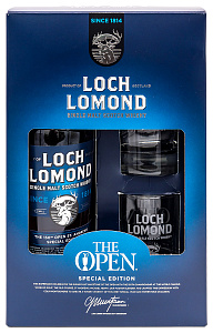 Виски Loch Lomond The Open Special Edition Single Malt 2 Glass 0.7 л Gift Box