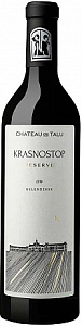 Красное Сухое Вино Chateau de Talu Krasnostop Reserve 2019 г. 0.75 л