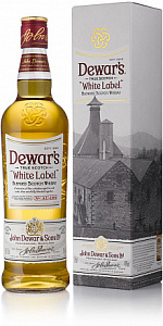 Виски Dewar's White Label 1 л Gift Box