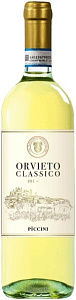 Белое Сухое Вино Piccini Orvieto Classico 0.75 л