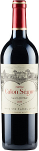 Красное Сухое Вино Chateau Calon-Segur 2019 г. 0.75 л