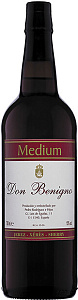 Белое Полусладкое Вино Don Benigno Medium Jerez DO 0.75 л