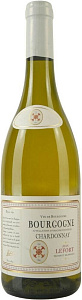 Белое Сухое Вино Jean Lefort Bourgogne Chardonnay 2020 г. 0.75 л