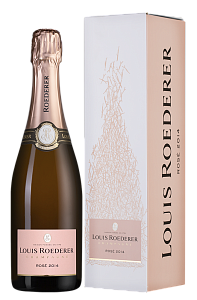 Розовое Брют Шампанское Louis Roederer Brut Rose 2014 г. 0.75 л Gift Box Grafika