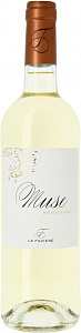 Белое Сухое Вино La Faviere Muse Blanc Bordeaux 0.75 л