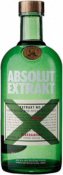 Водка ароматизированная Absolut Extrakt 0.7 л