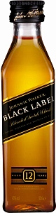 Виски Johnnie Walker Black Label 0.05 л