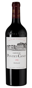 Красное Сухое Вино Chateau Pontet-Canet 2015 г. 0.75 л