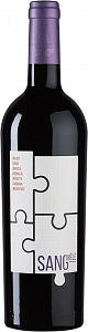 Красное Полусухое Вино Sang-Mele 0.75 л